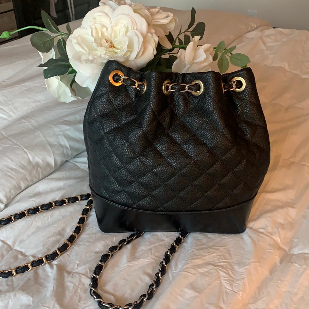 Quilted Backpack - Chanel Gabrielle Dupe